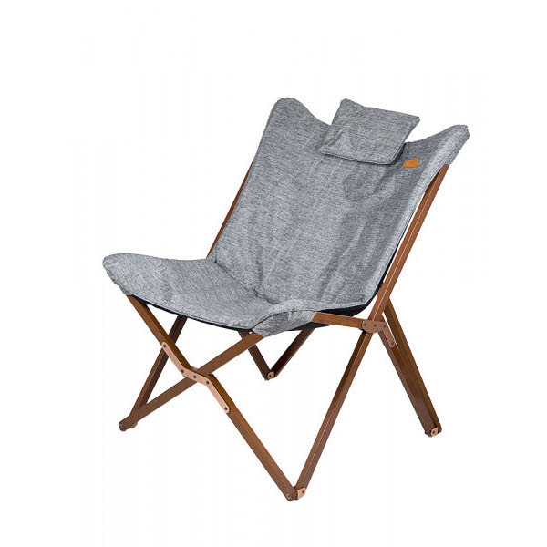 bo-camp Relaxstuhl Bloomsbury grau