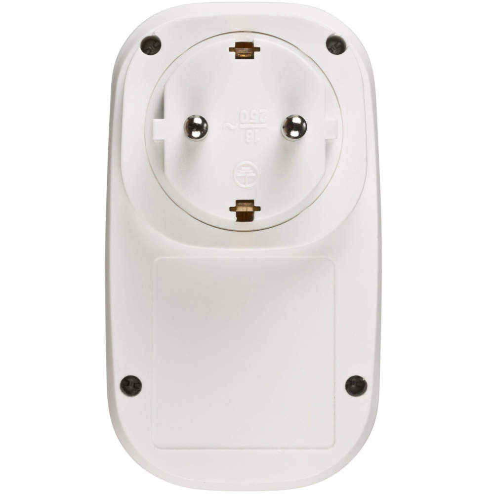 Brennenstuhl Steckdosenadapter mit USB-A/C weiß