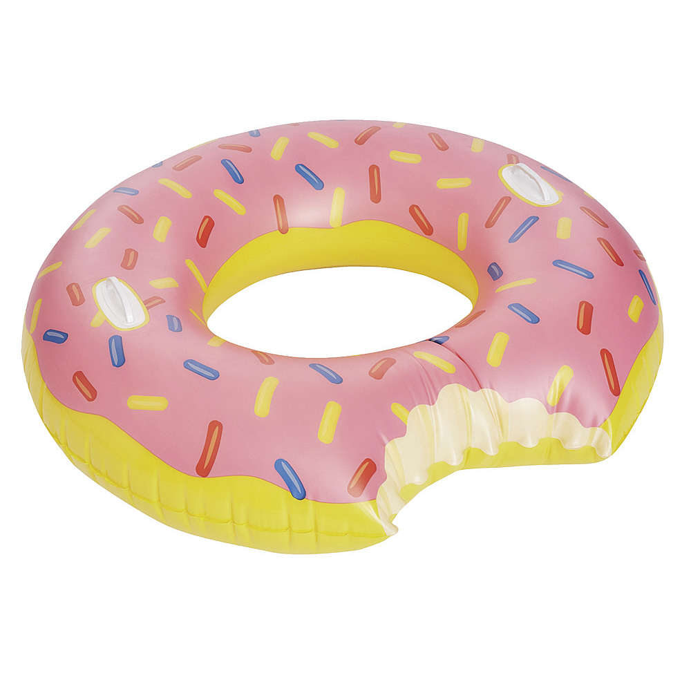 Happy People Schwimmring Donut XXL mit Handgriff, bunt