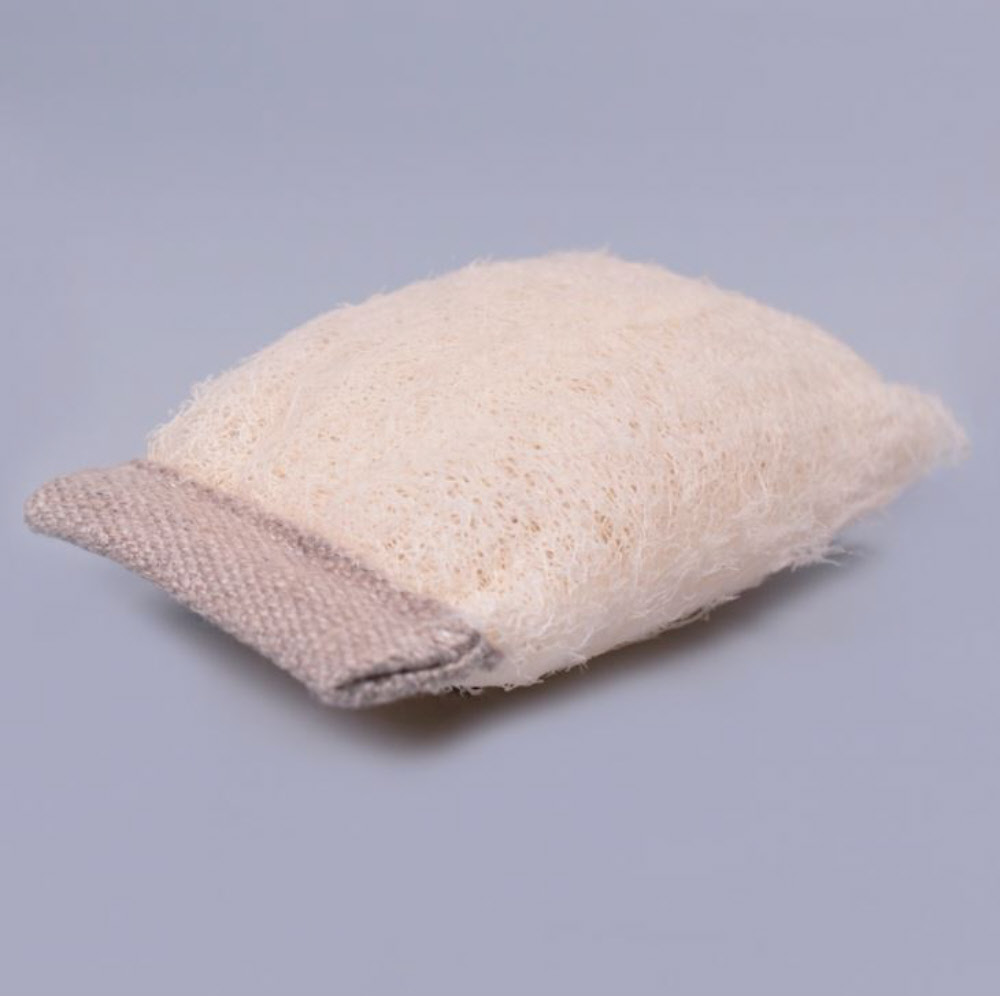 Groovy Goods Clearo-Luffa 2in1, Schwamm/Ablage für feste Reiniger