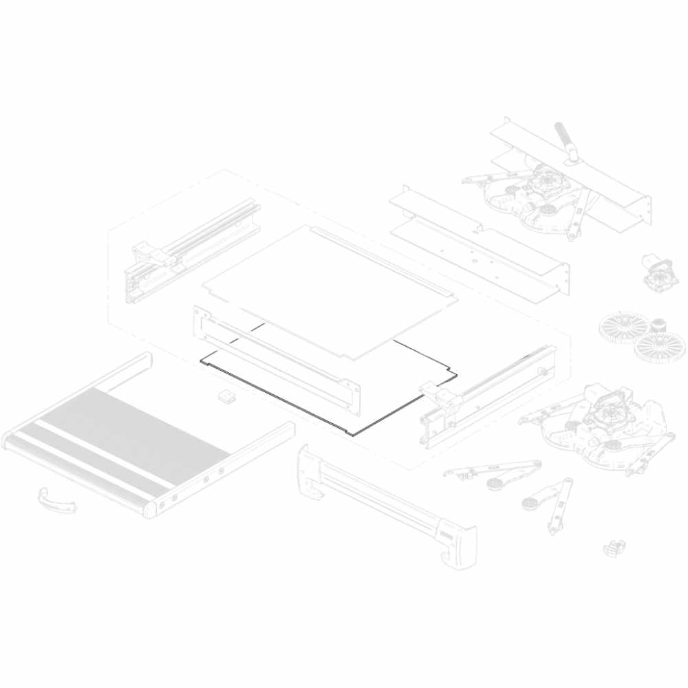 Thule Untere Gehäuseplatte f. Slide-Out Step G2 Crafter 400 ab 2022 (1500603711)