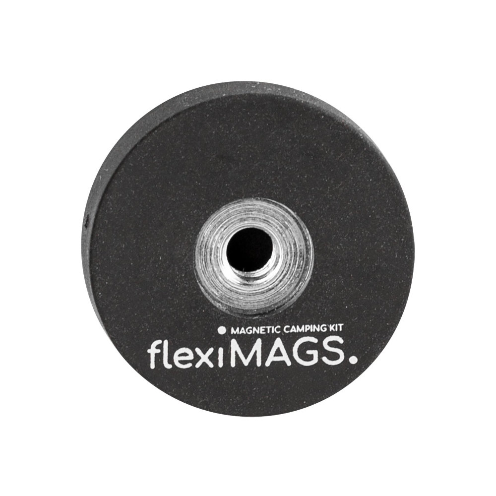 Brugger Magnet flexiMAGS rund schwarz