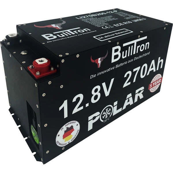 BullTron LiFePO4 Batterie Polar 270 Ah - Made in Germany