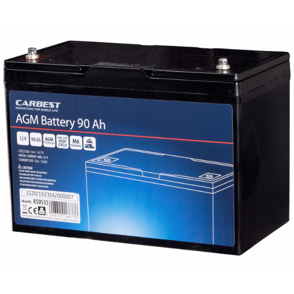 Carbest Long Life Deep-Cycle AGM 90