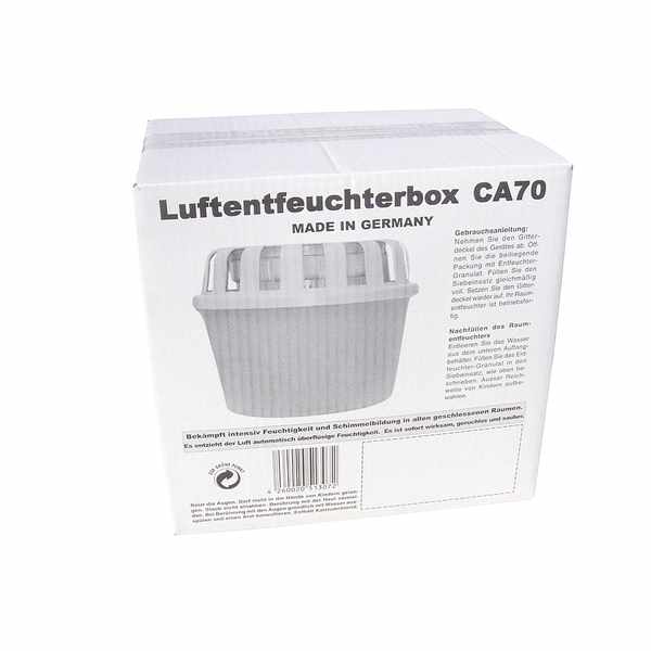 Cago Luftentfeuchter Box CA 70 inkl. 1 kg Granulat