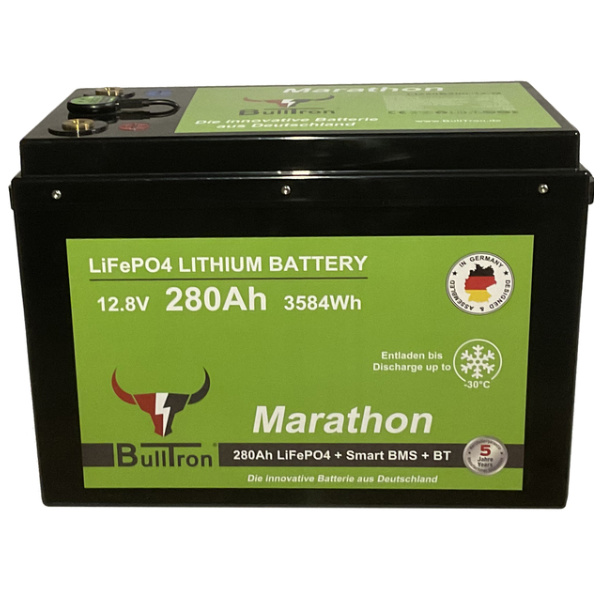 BullTron LiFePO4 Batterie Marathon Polar 280 Ah - Made in Germany