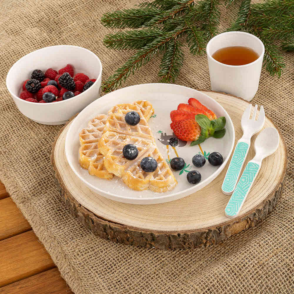 Reer Growing Kinder-Geschirrset WildLife