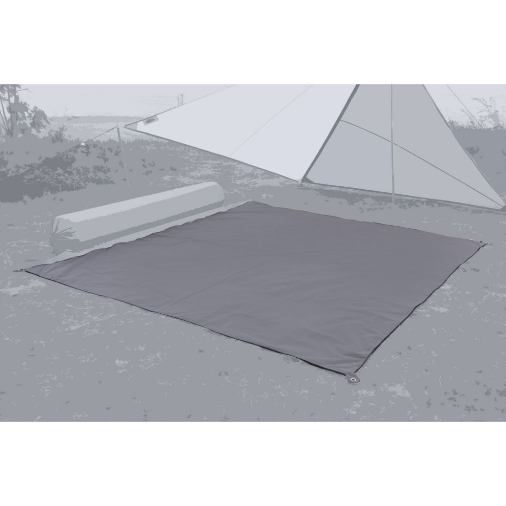 Bent Teppich Carpet steel grey, dunkelgrau