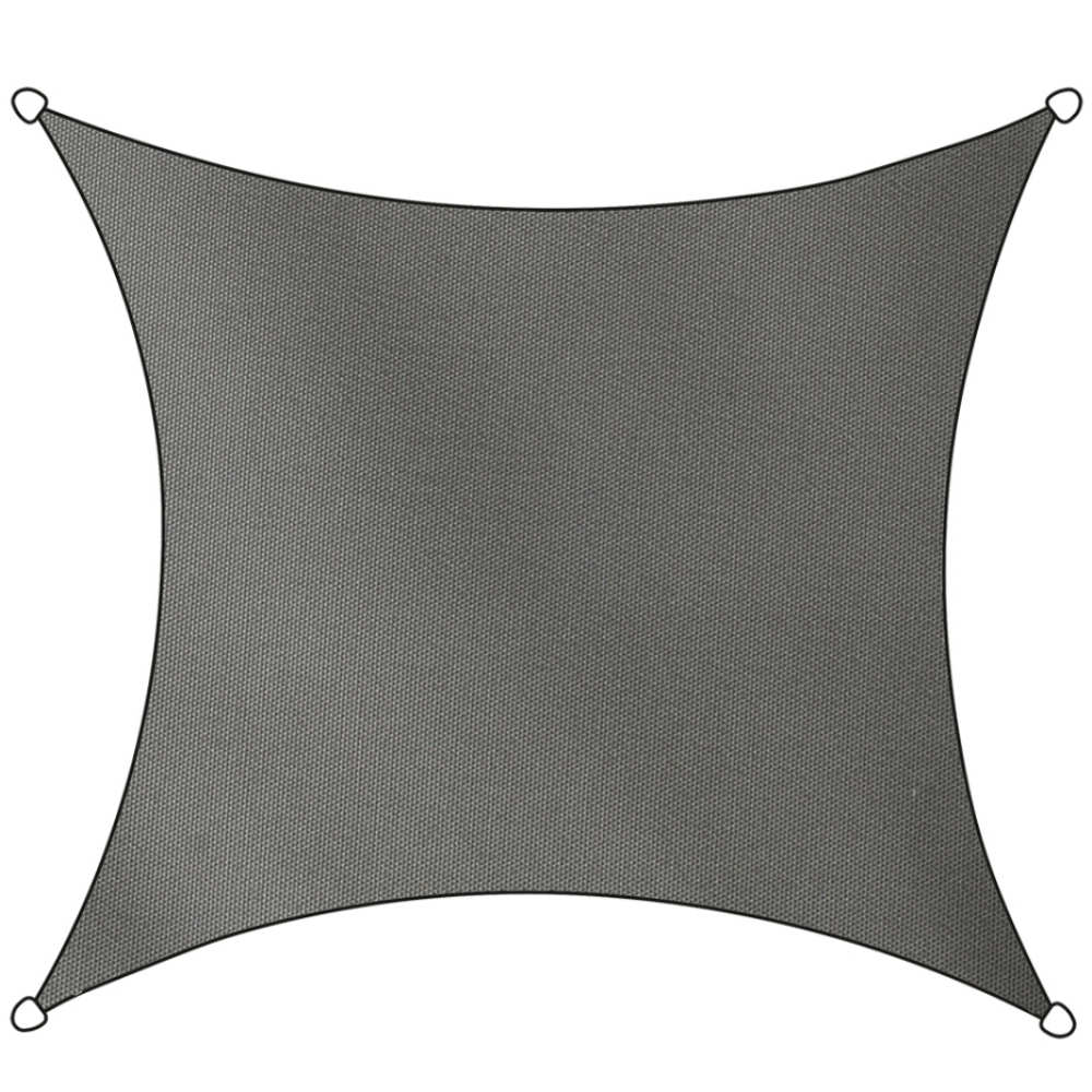 Travellife Schattentuch Livin Outdoor Rechteck anthrazit