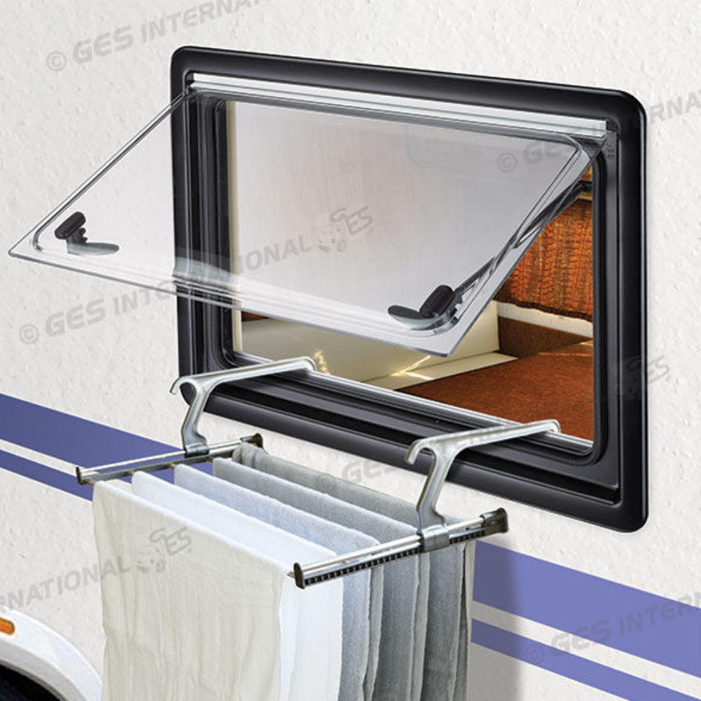 eXtraHOME Wäscheständer ausziehbar (für Fenster/Türen/Schränke)