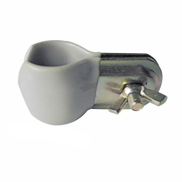 Piper Zeltrohrschelle gummiert für Rohrdurchmesser 28-32 mm