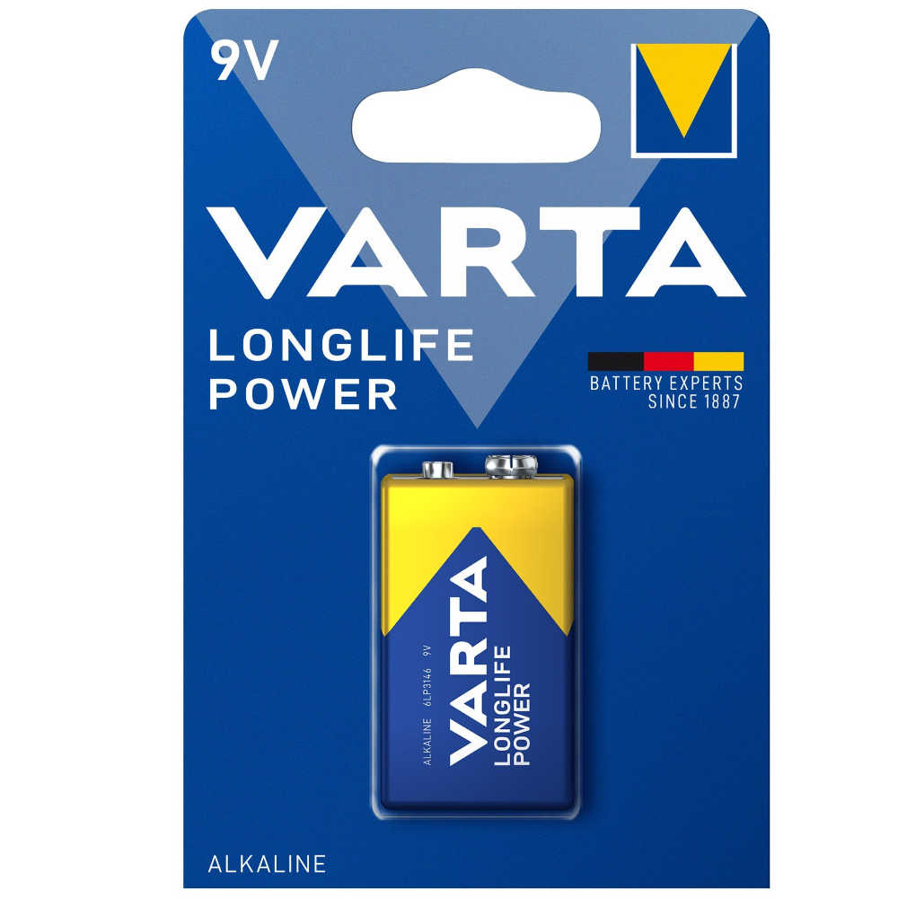 Varta Longlife Power Batterie 9 V BL1