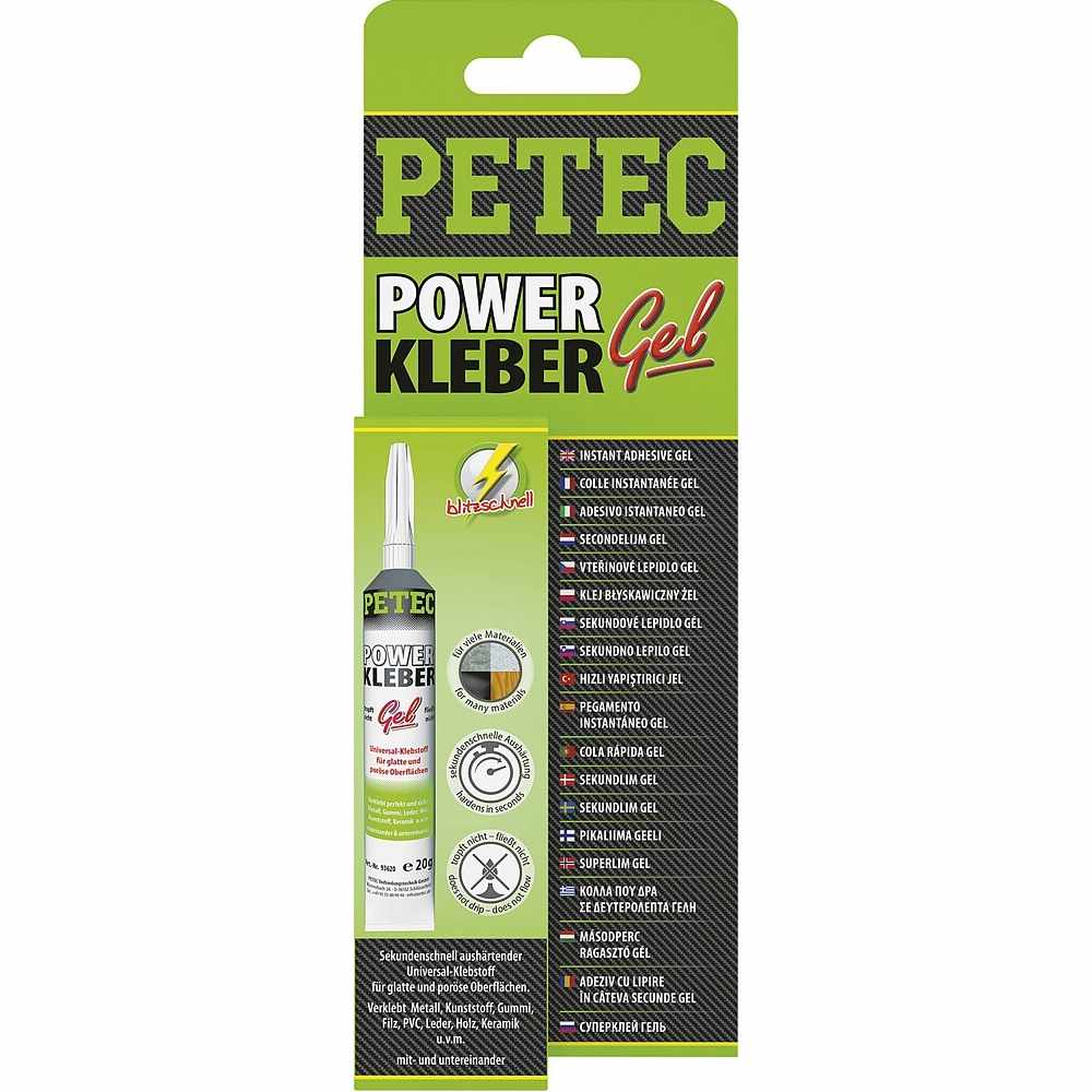 Petec Power Kleber Gel, 20 g