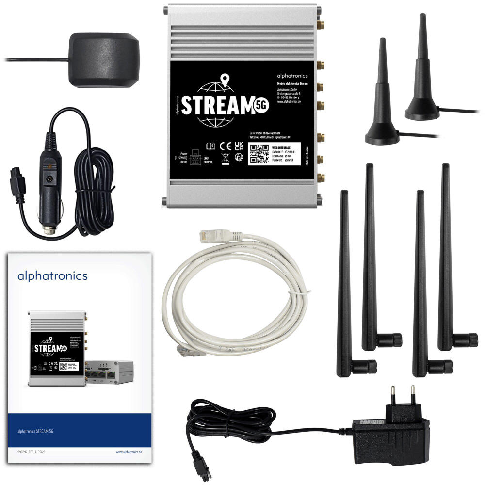 Alphatronics Routerset Stream 5G Pro