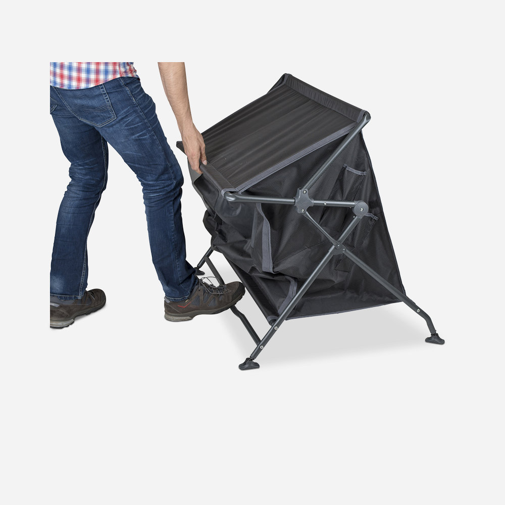 Crespo Küchenschrank mit Ablageplatte, anthrazit