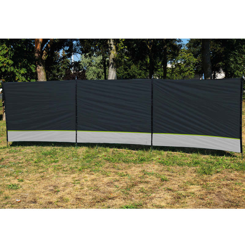 Reimo Tent Windschutz Düne grau/lime, 500 x 140 cm