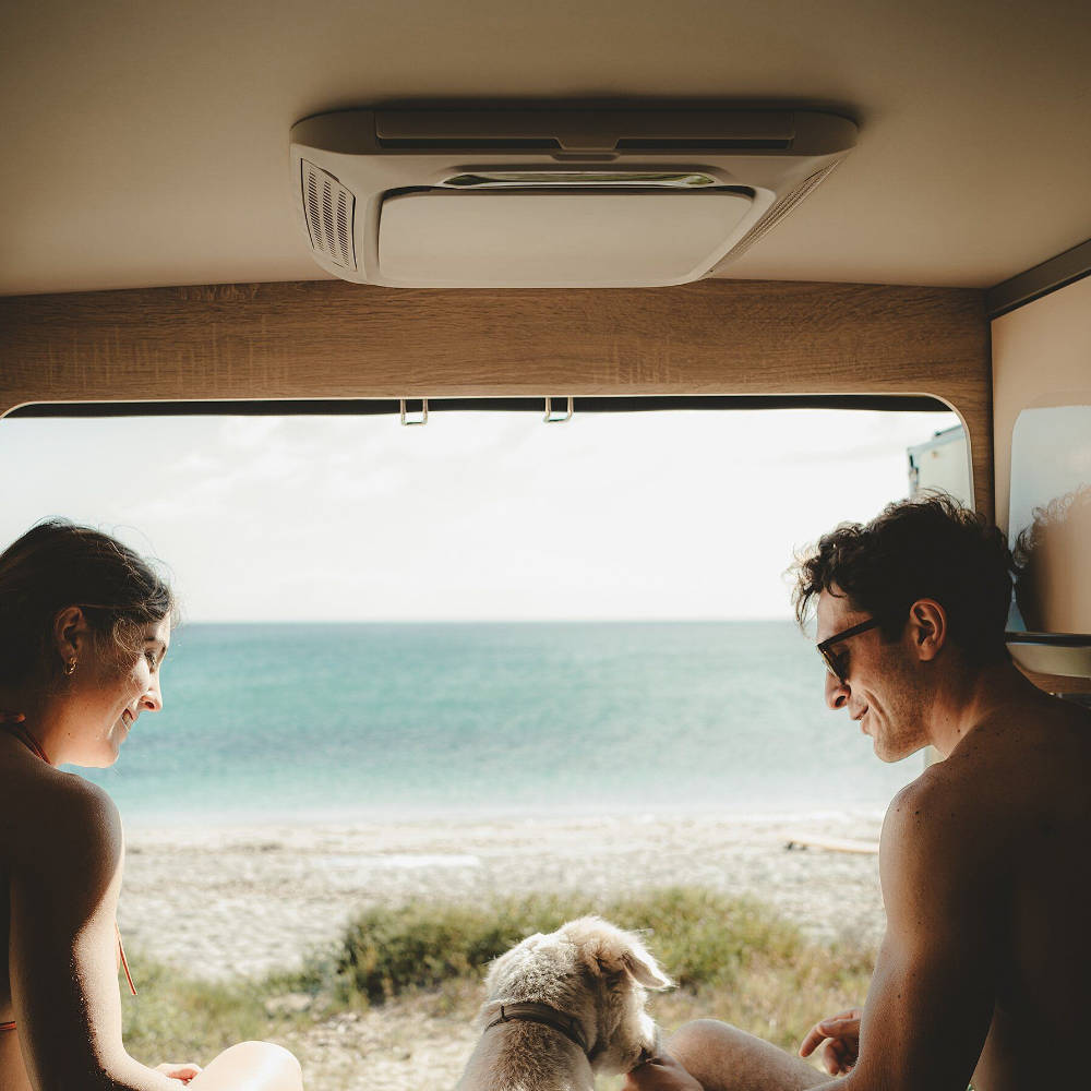 IndelB Luftverteiler Basic für Klimaanlage IndelB Plein-Aircon, 12 Volt