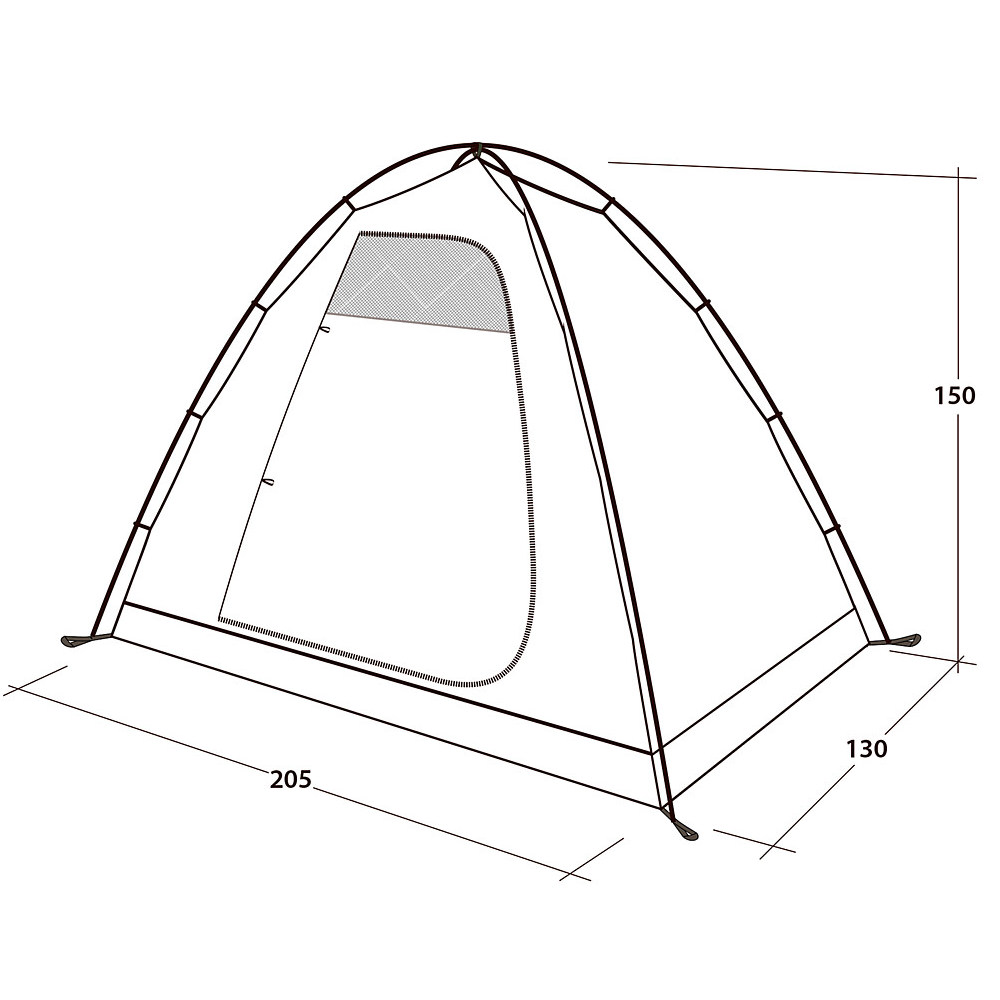 Outwell freistehendes Innenzelt für Busvorzelte