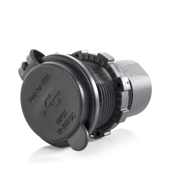 Carbest Dual USB Ladesteckdose 12 V/24 V