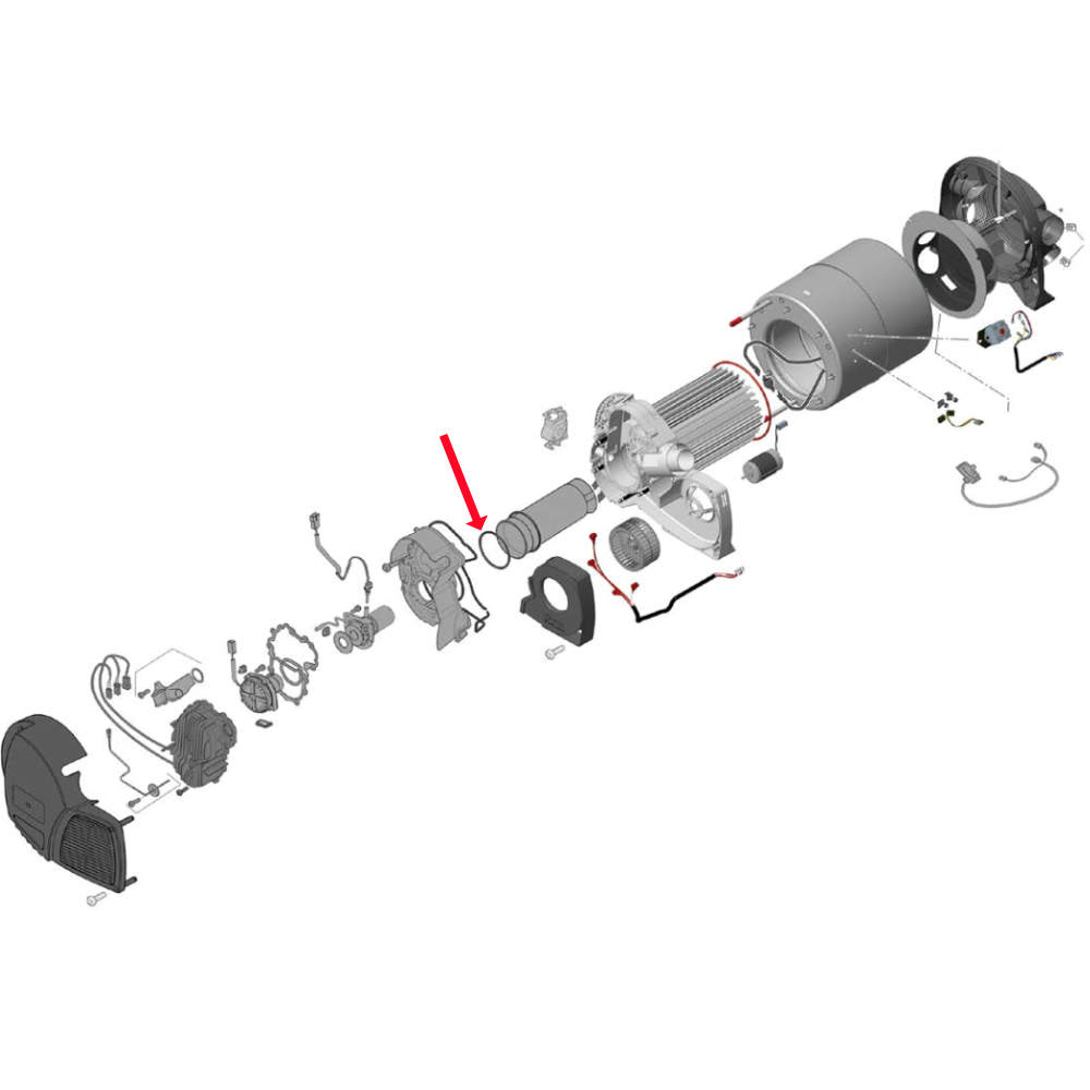 Truma Rohrkragendichtung für Combi D (Nr. 34020-66600)