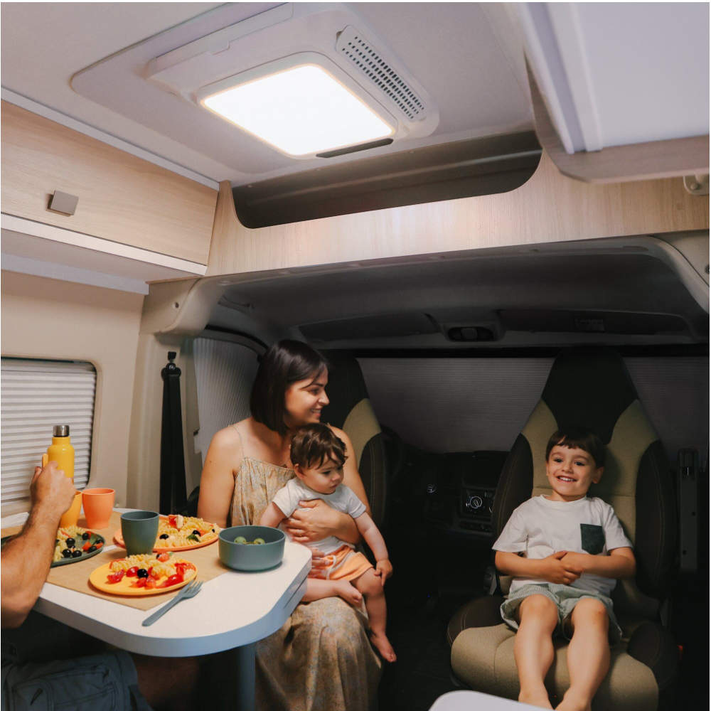 IndelB Luftverteiler Lightbox für Klimaanlage Indel B Plein-Aircon, 12 Volt