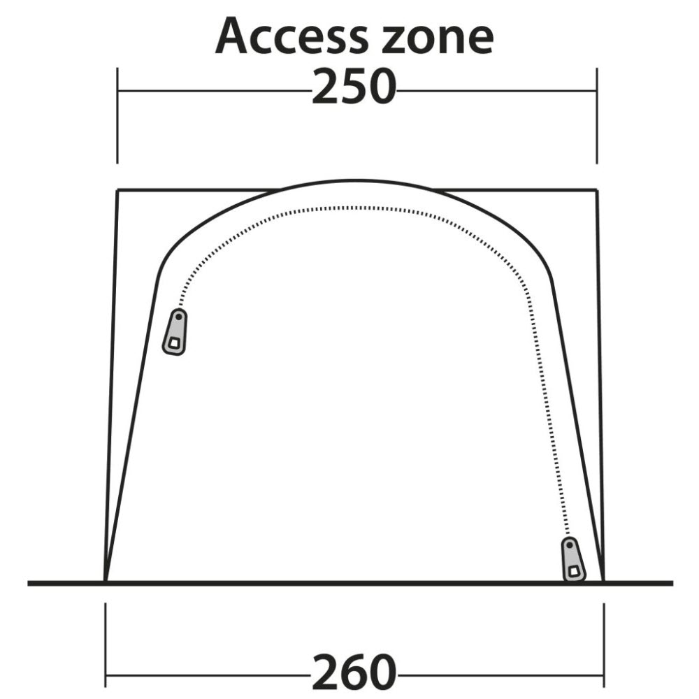 Outwell Busvorzelt Newburg 160