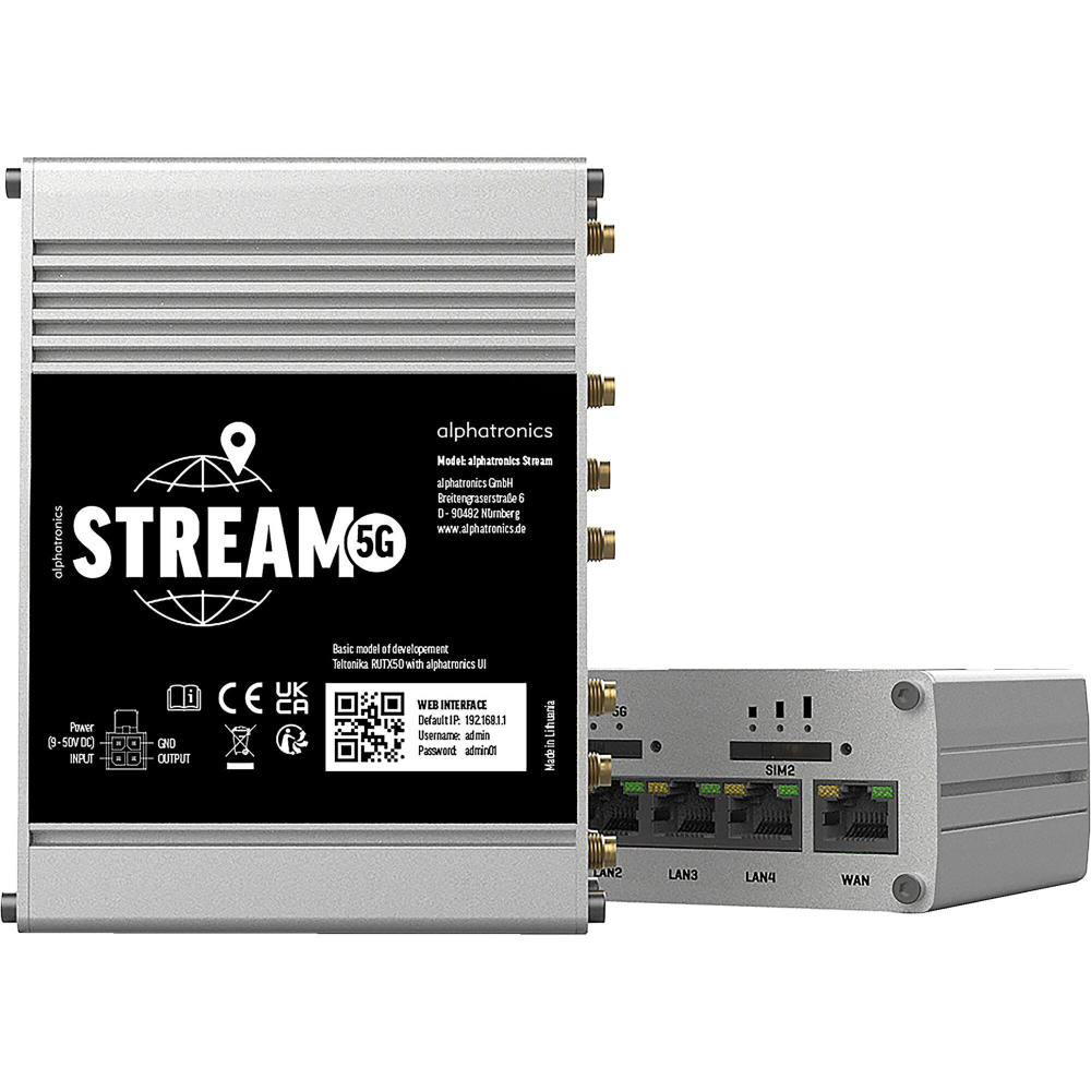 Alphatronics Routerset Stream 5G Pro
