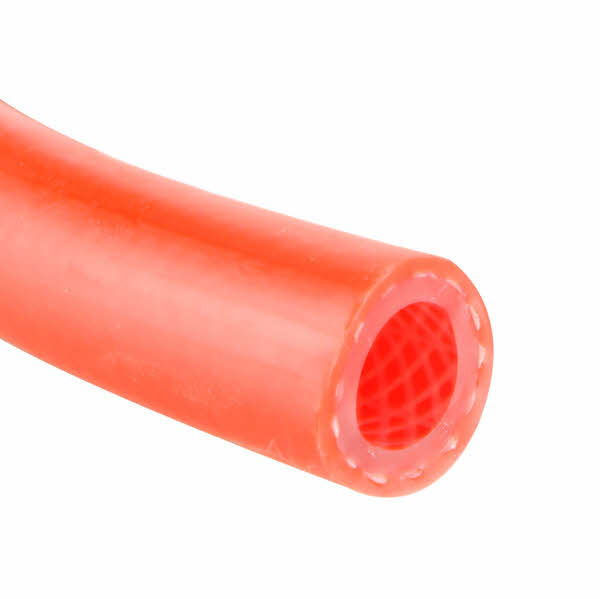 PVC Heißwasserschlauch Ø 10 x 3 mm, rot - Meterware