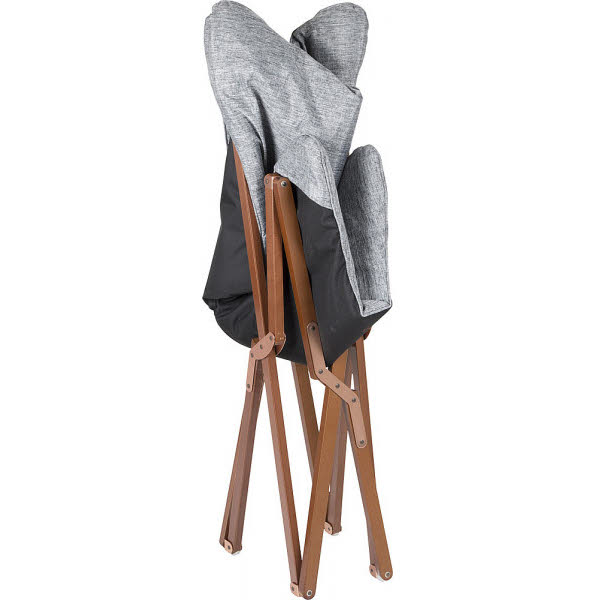 bo-camp Relaxstuhl Bloomsbury grau