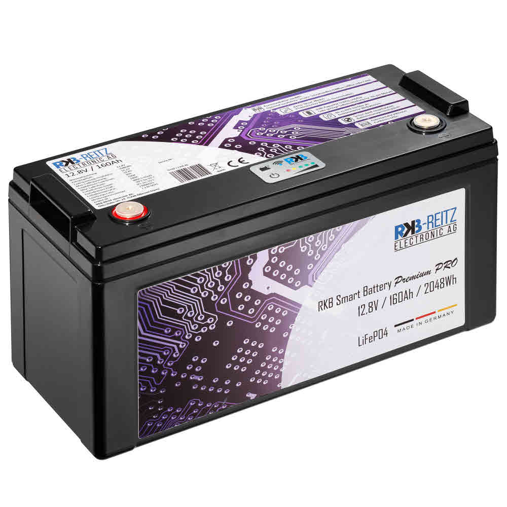 RKB LiFePO4 Lithium Batterie Smart Premium PRO 160 Ah