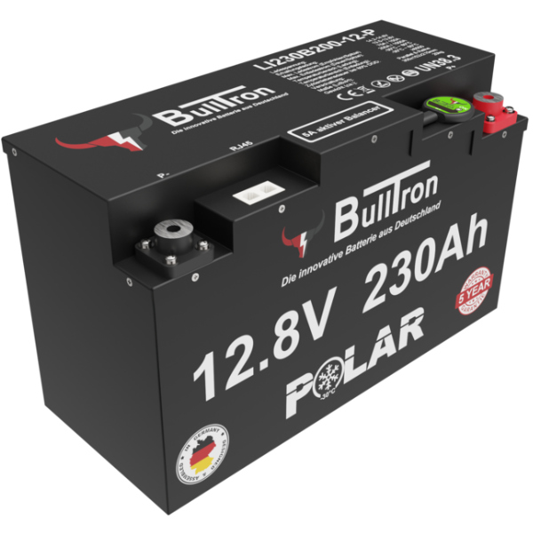 BullTron LiFePO4 Batterie Polar 230 Ah - Made in Germany