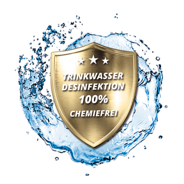 WM aquatec Befüll- und Inline-Filter FIE-100 für Trinkwasserdesinfektion