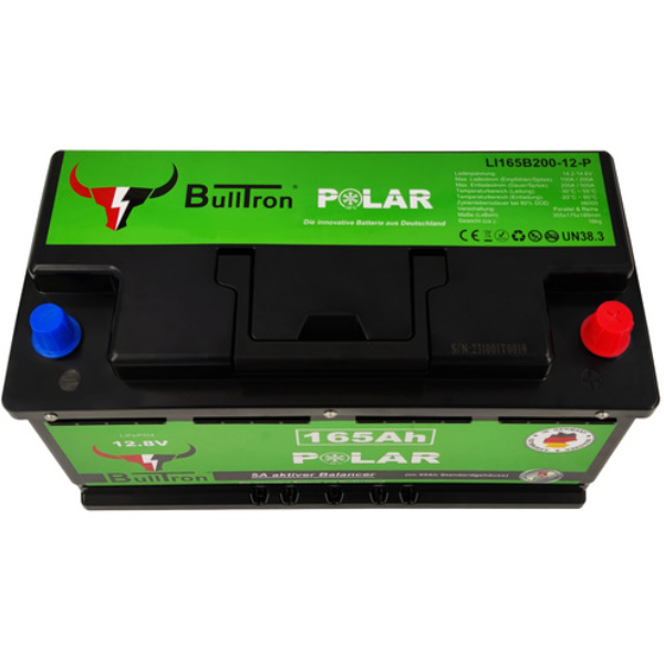 BullTron LiFePO4 Batterie Polar 165 Ah - Made in Germany
