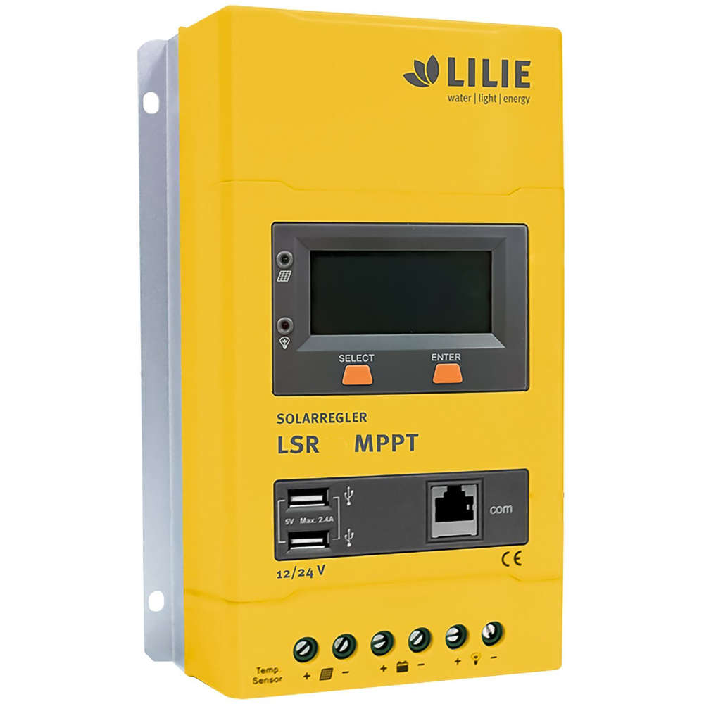 Lilie Solarladeregler Serie LSR MPPT für Campere Solaranlage