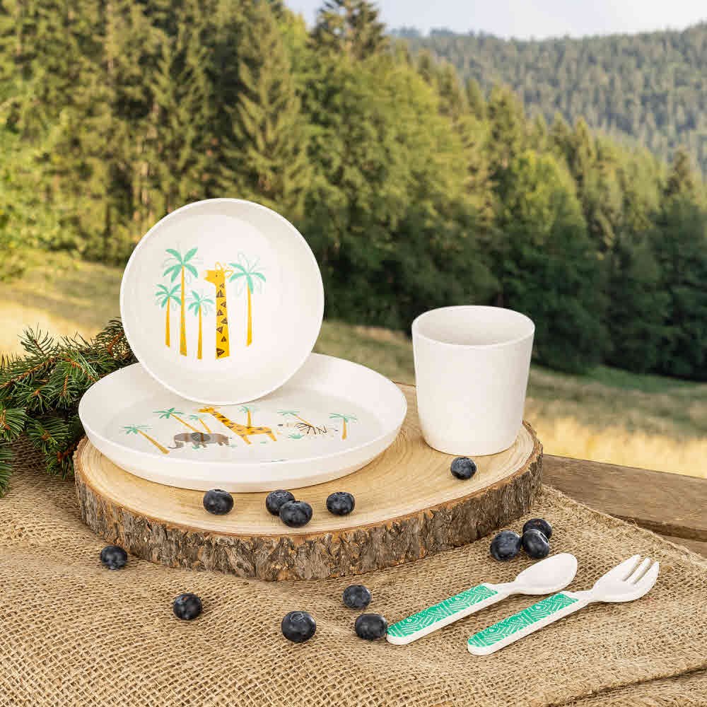 Reer Growing Kinder-Geschirrset WildLife