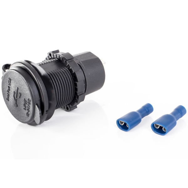 Carbest Dual USB Ladesteckdose 12 V/24 V