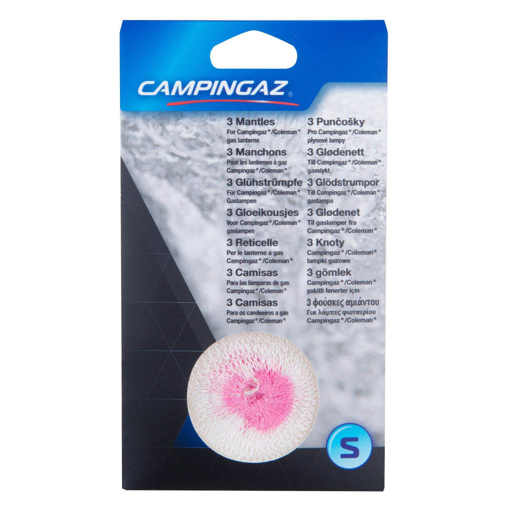 Campingaz Glühstrümpfe für Gasleuchten Größe S, 3 Stück