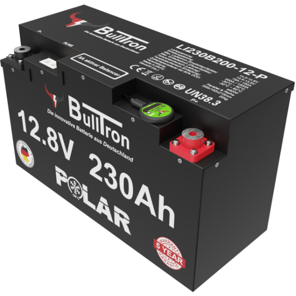 BullTron LiFePO4 Batterie Polar 230 Ah - Made in Germany