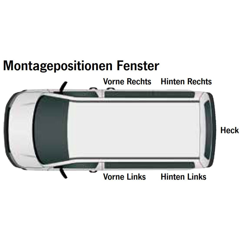 Carbest Schiebefenster VW T4 vorne links