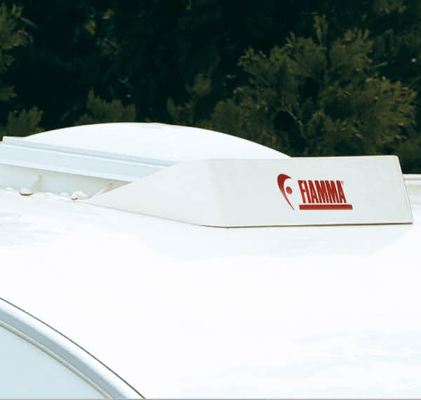 Fiamma Spoiler für Dachhaube 400 x 400 mm, weiß