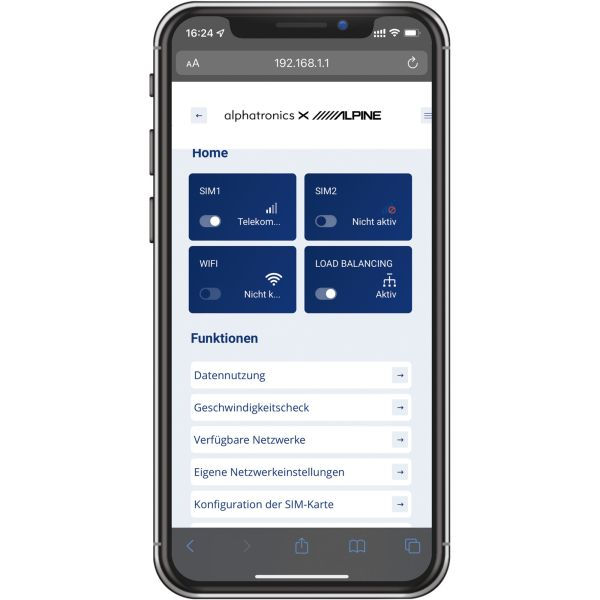 Alphatronics LTE/WiFi-Routerset Stream