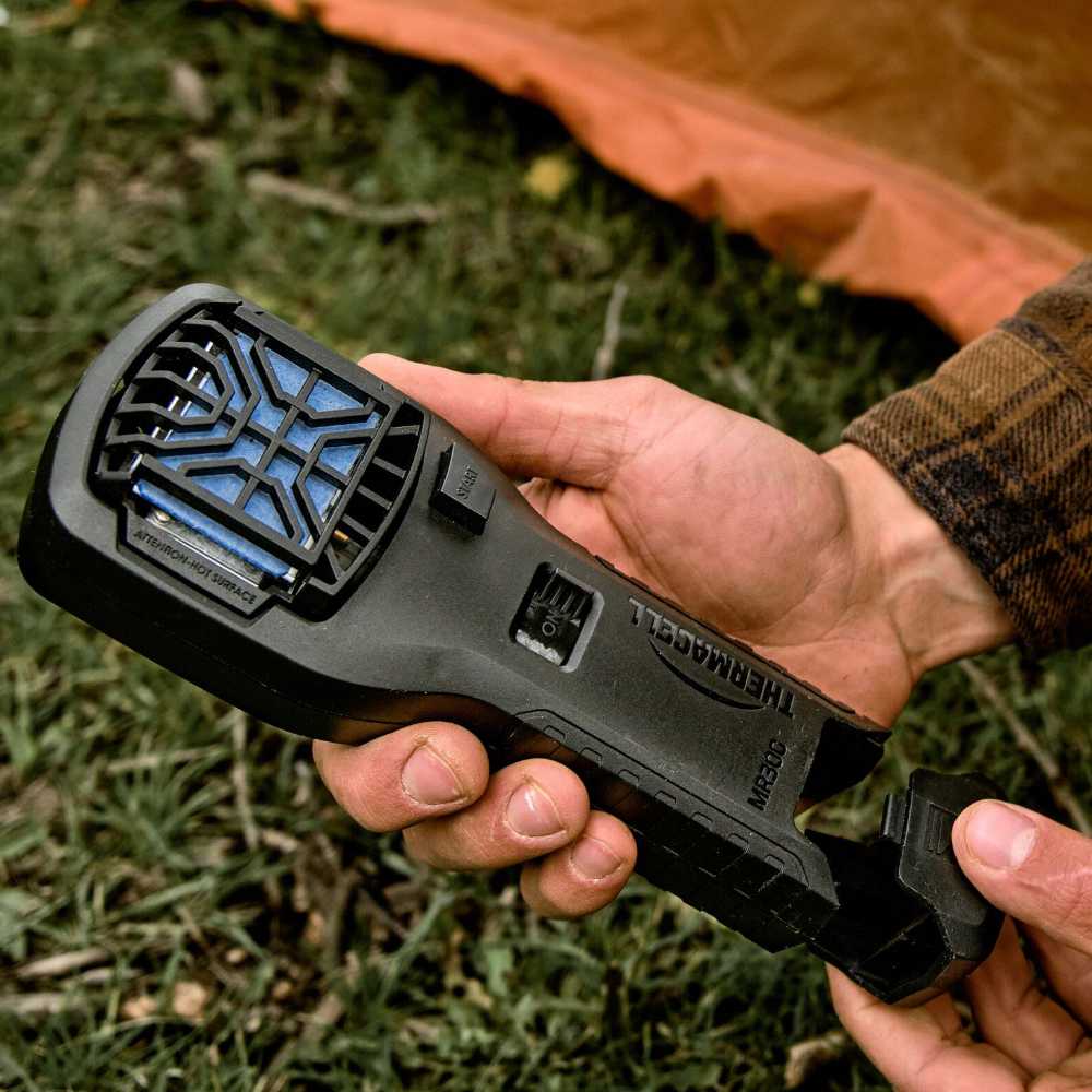 Thermacell Mückenabwehr Handgerät MR-300 LI schwarz, PT-19