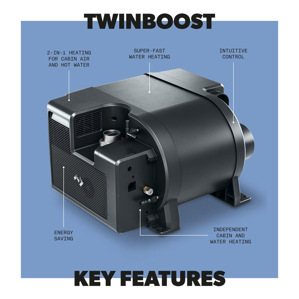 Dometic Kombiheizung TwinBoost Typ 6000H