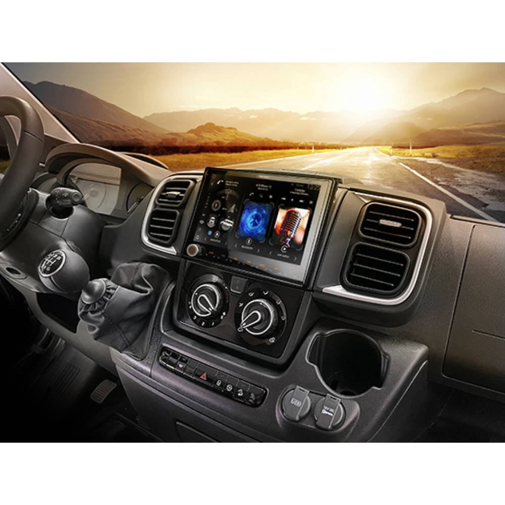 Zenec Naviceiver Z-E3776 9 Zoll, für Fiat Ducato ab Baujahr 2006