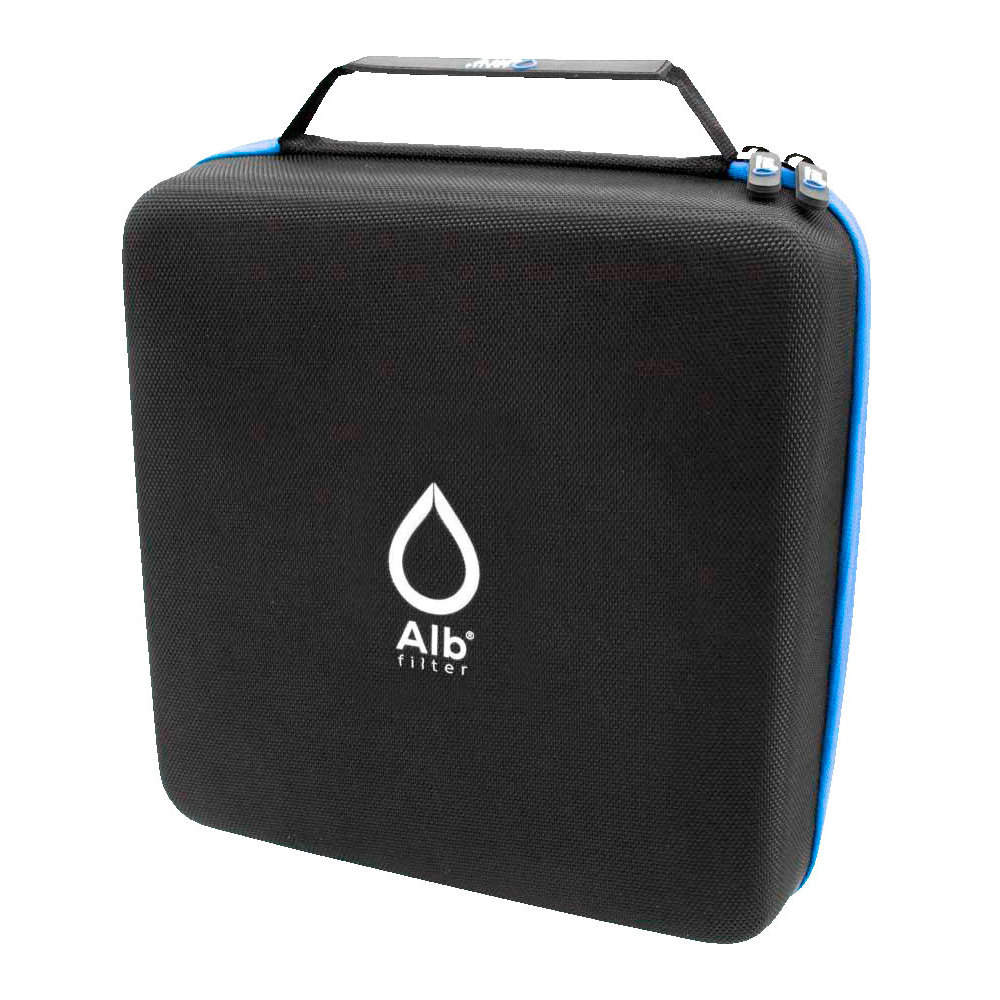 Alb Filter Fusion Active+Nano Trinkwasserfilter - Mobil mit Koffer, blau