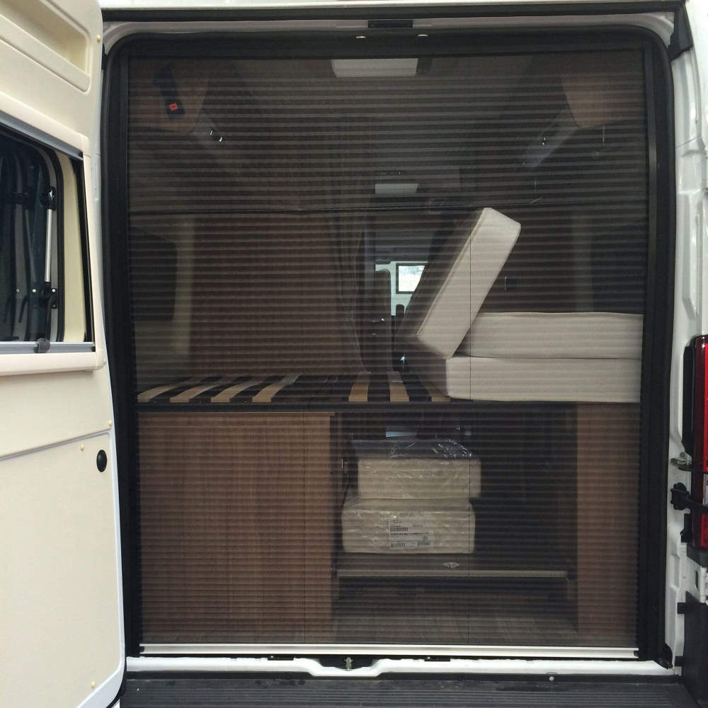 Horrex Fliegenschutztür für Heckklappe Fiat Ducato ab Bj. 06/2006 H2