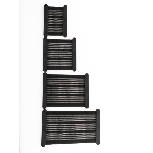 Carbest Ablagenetz schwarz