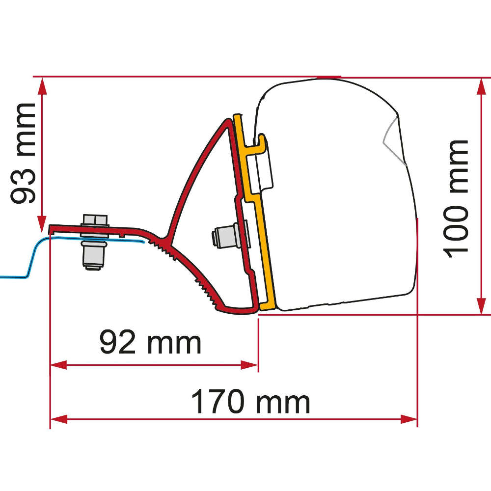 Fiamma Kit für F43 - Renault Trafic