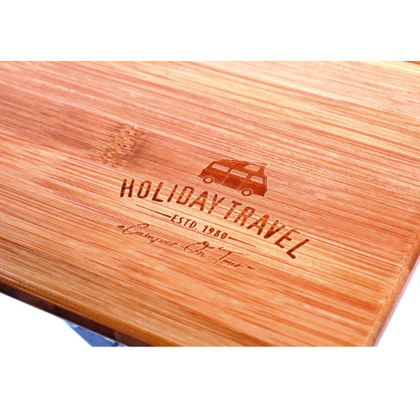 Holiday Travel Bambustisch 80 x 60 cm