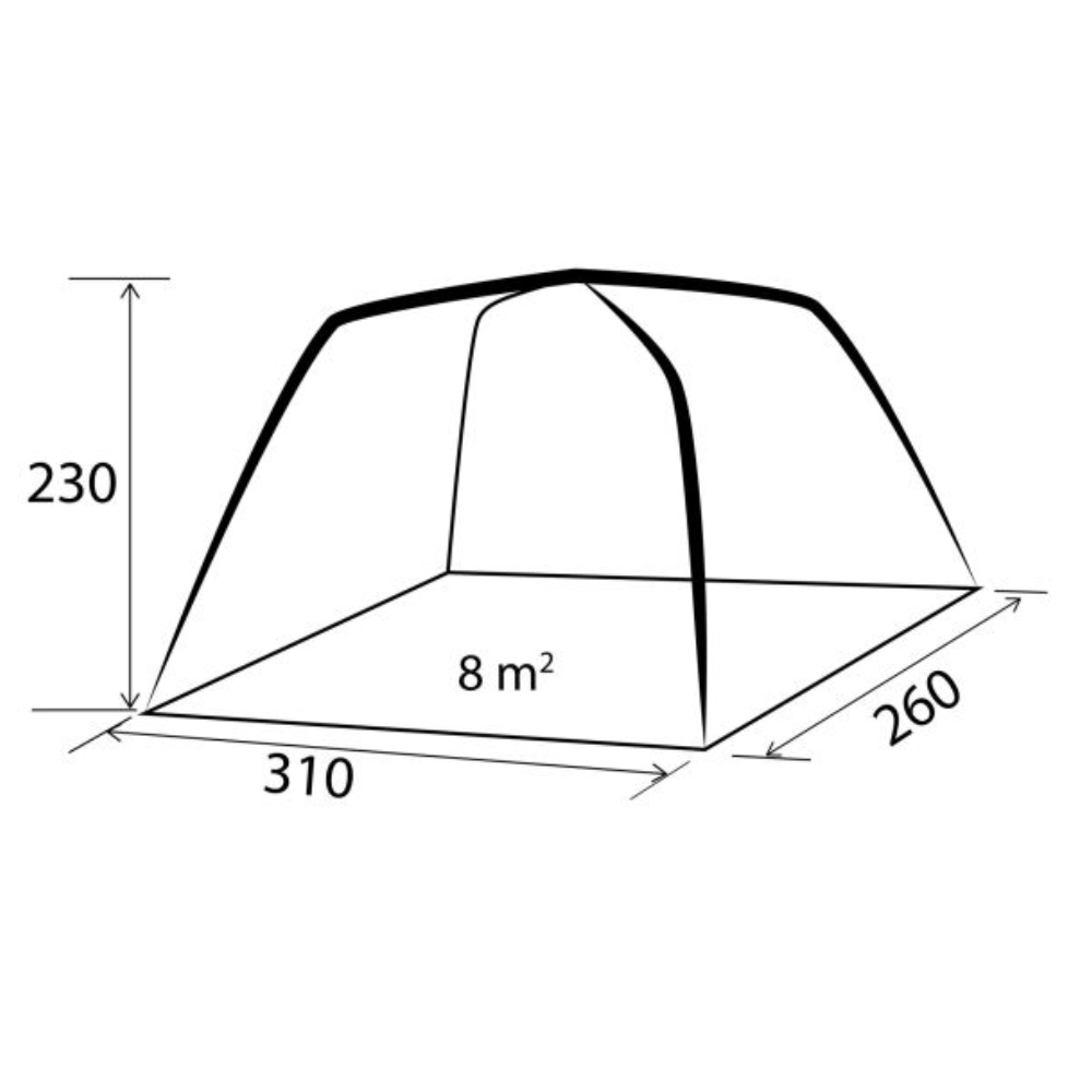 Brunner Bus-Vorzelt Trouper Auto-Up